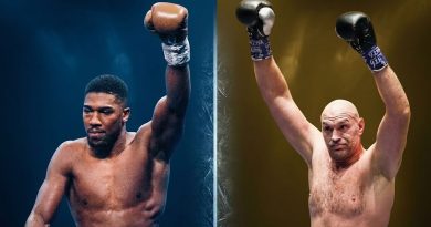 Tyson Fury vs Anthony Joshua el 1 diciembre