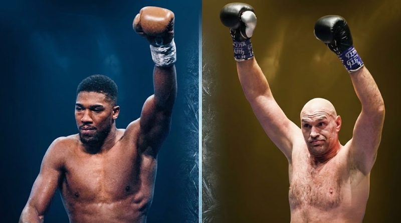 Tyson Fury vs Anthony Joshua el 1 diciembre