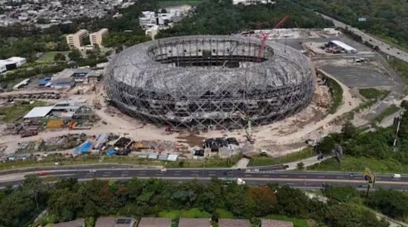 El nuevo Estadio Nacional de El Salvador alcanza el 75%