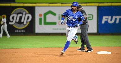 Jesús Madé: jonrón histórico en su debut con el Licey
