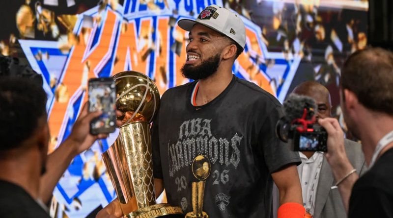 Karl-Anthony Towns ve distante su extensión de contrato con los Knicks