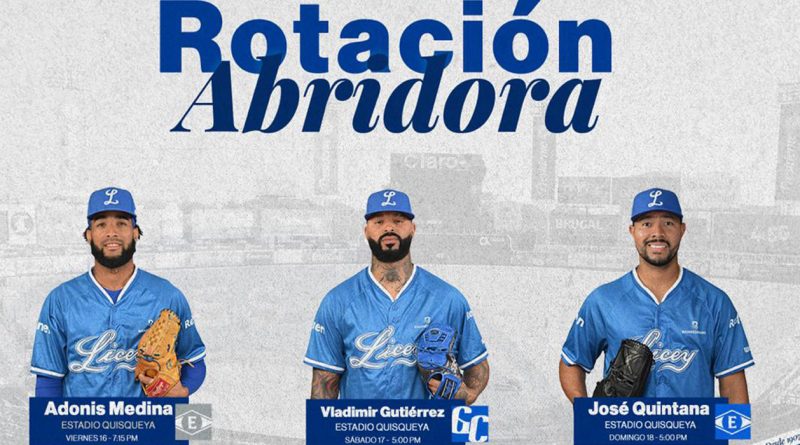 Tigres del Licey anuncia su rotación para el inicio de LIDOM