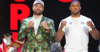 Tyson Fury vs Anthony Joshua